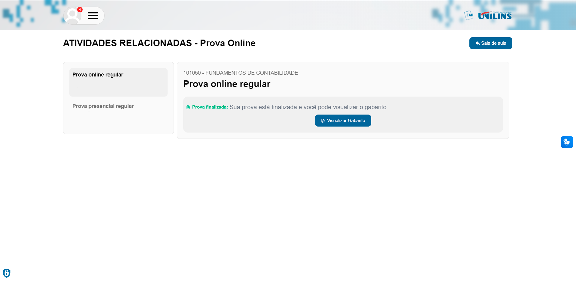 AVA - Ambiente Virtual de Aprendizagem