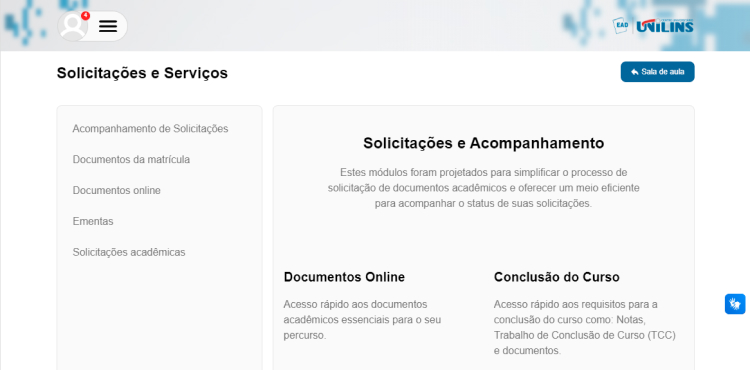 AVA - Ambiente Virtual de Aprendizagem